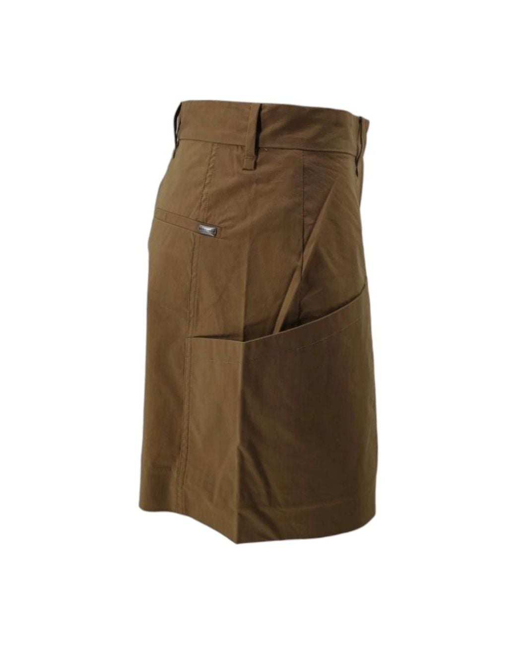 Bomboogie Green Casual Shorts