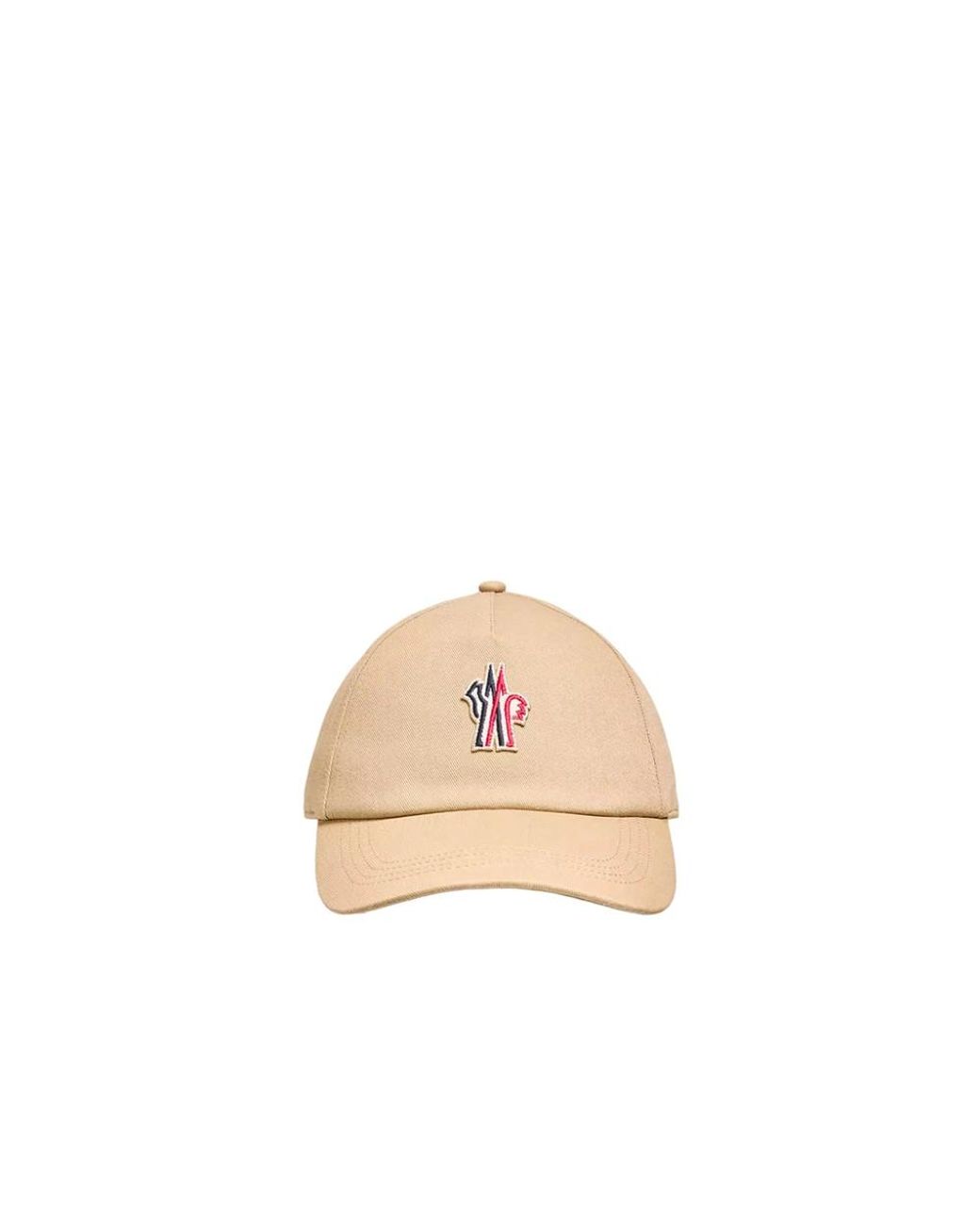 Moncler Grenoble Katoenen Baseballpet in het Natural voor heren