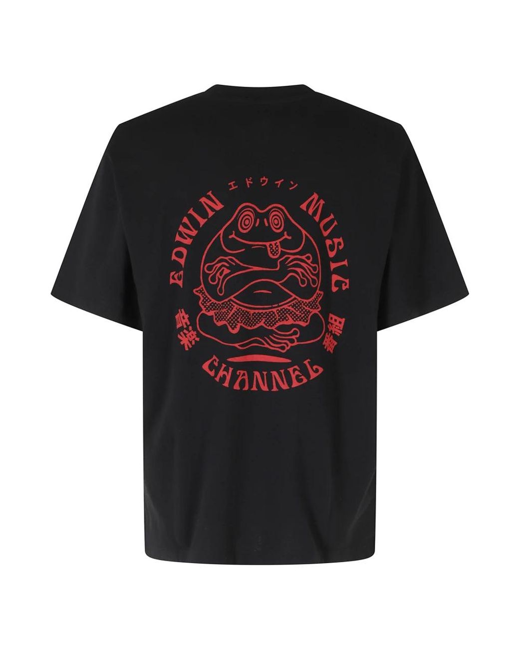 T-Shirts Edwin de hombre de color Black