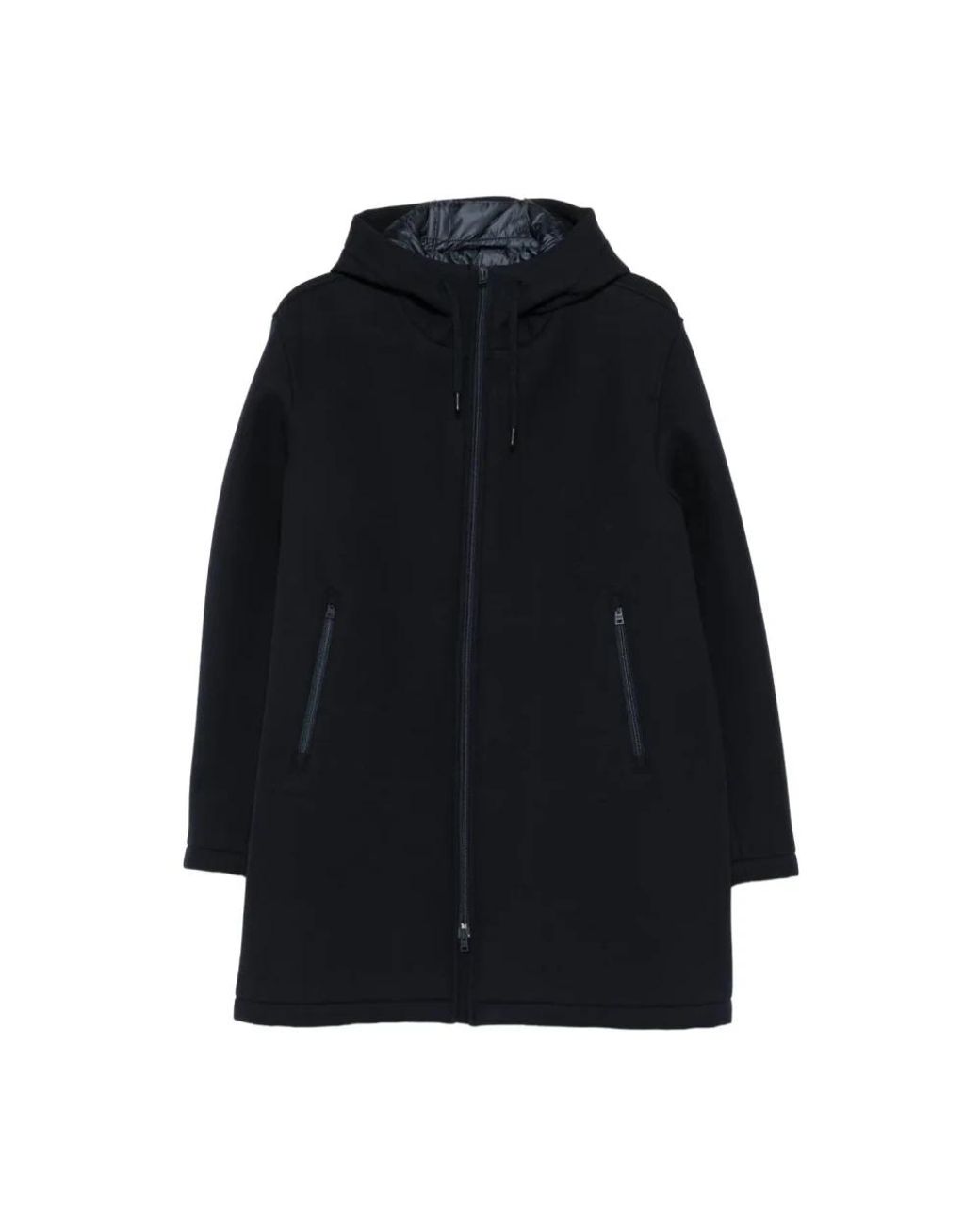 Herno Black Winter Jackets for men