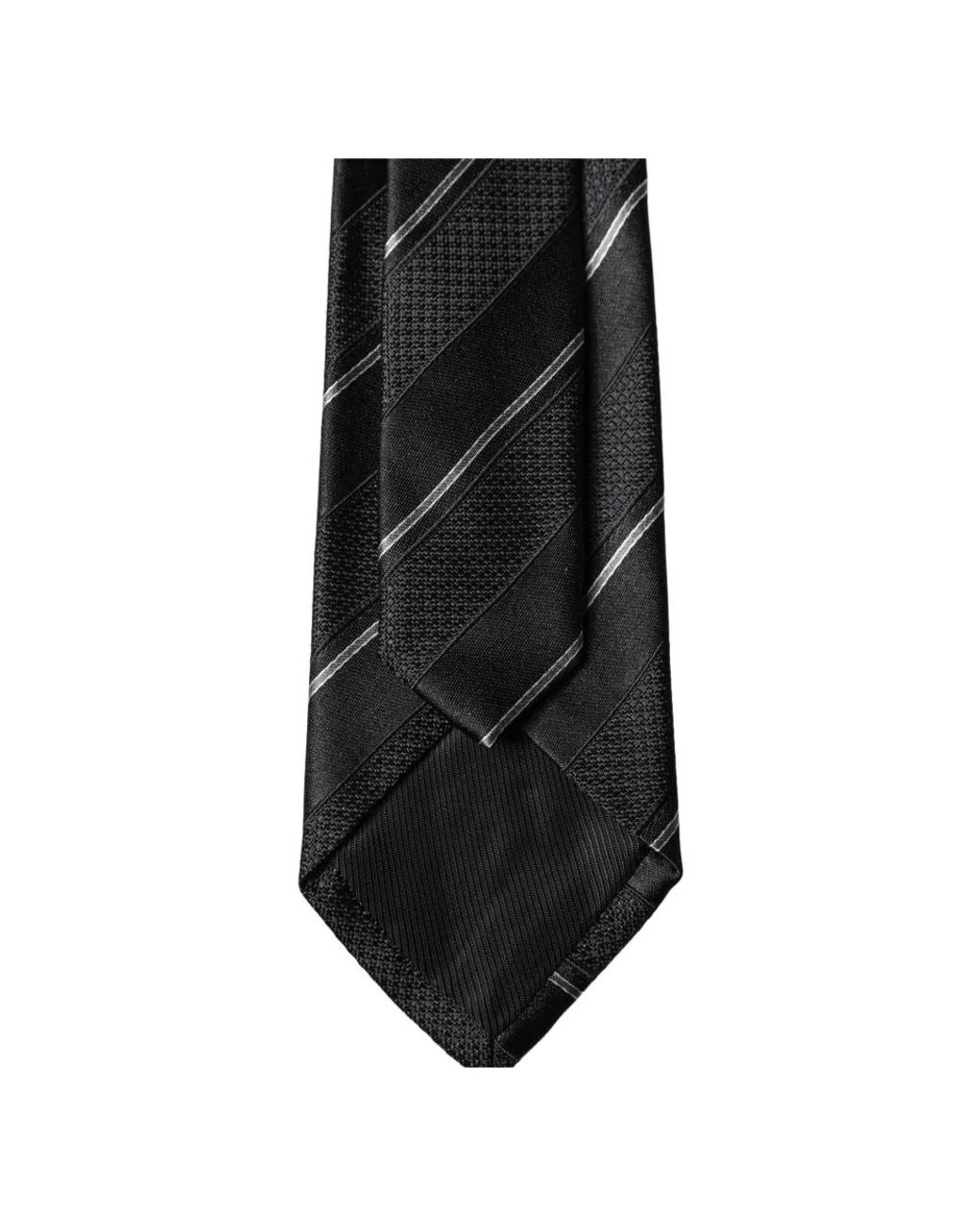 Ties Dolce & Gabbana de hombre de color Black