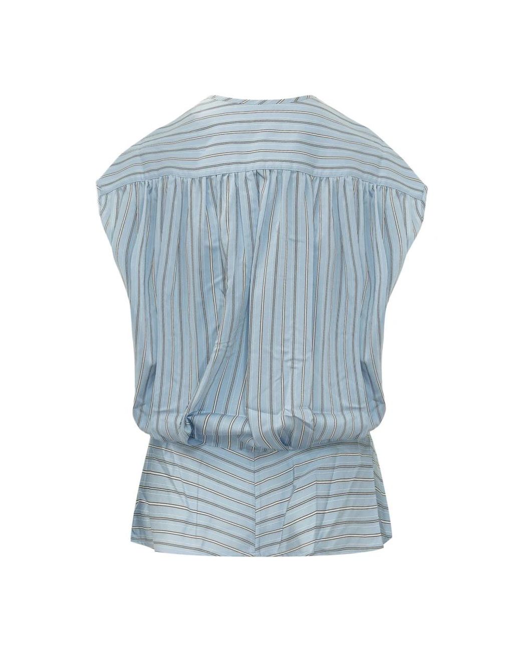 IRO Blue Sleeveless Tops