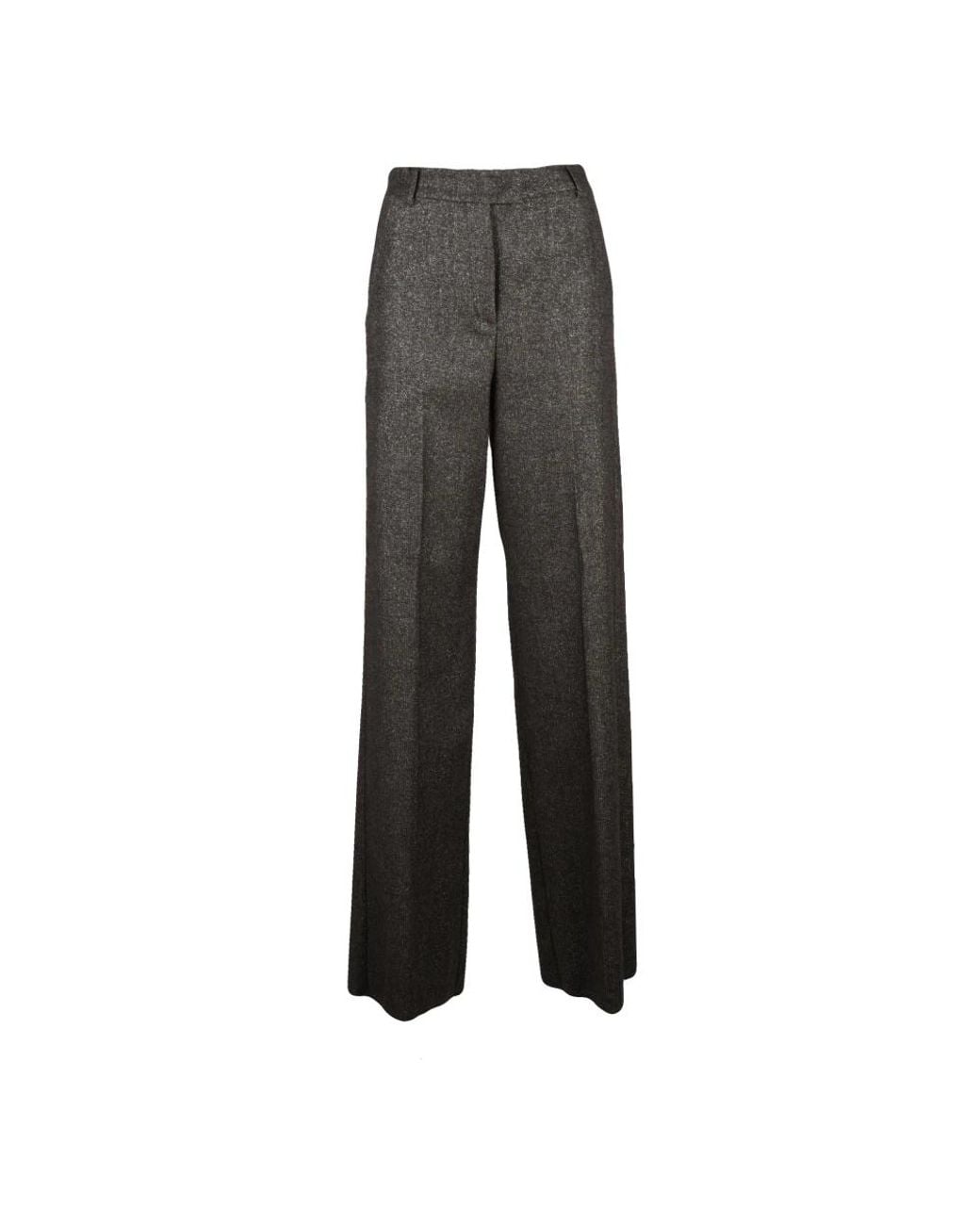 Marella Gray Wide Trousers