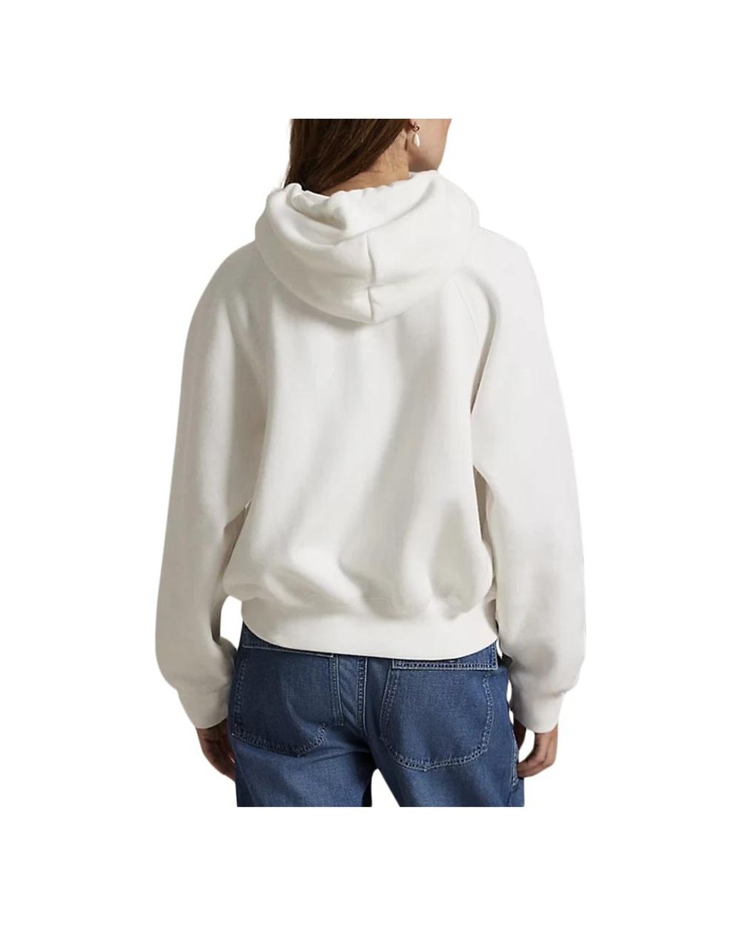 Polo Ralph Lauren White Hoodies