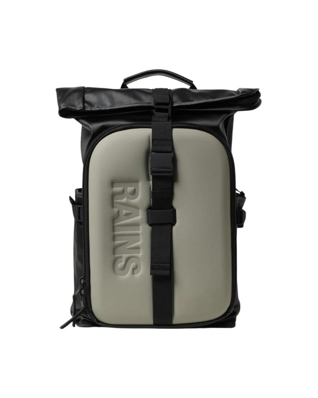 Rains Black Backpacks for men
