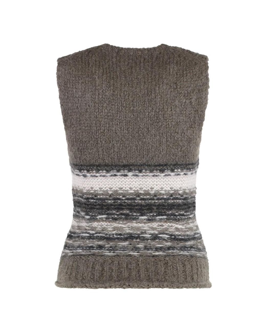 Our Legacy Gray Round-Neck Knitwear