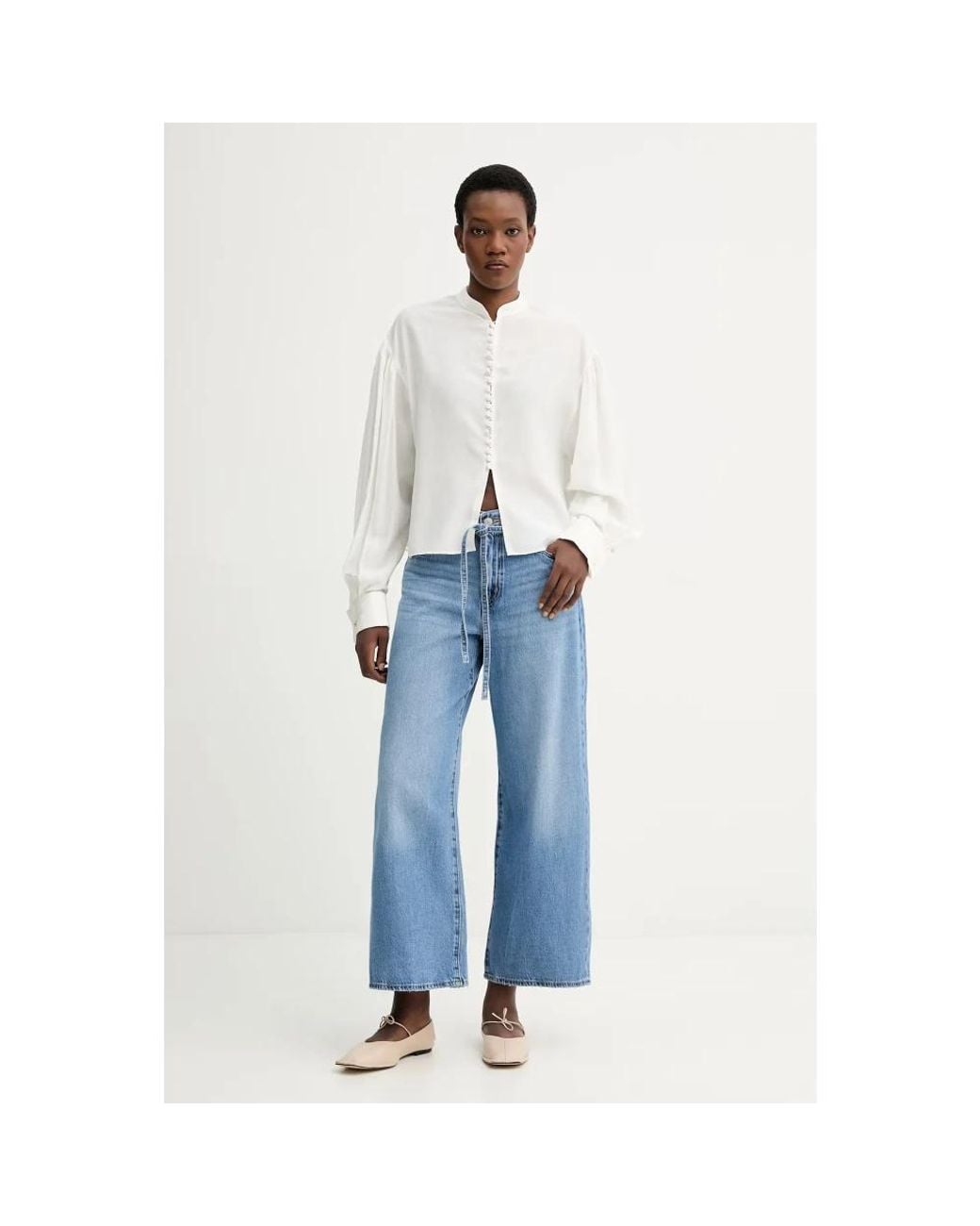 Wide Jeans Levi's de color Blue