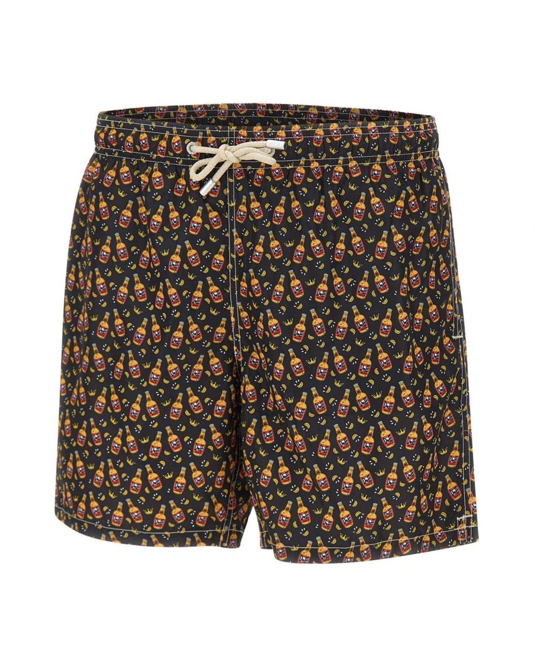 Mc2 Saint Barth Black Beachwear for men