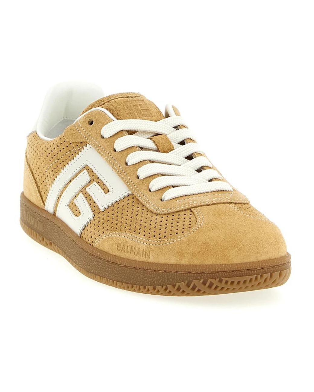Balmain Metallic Sneakers