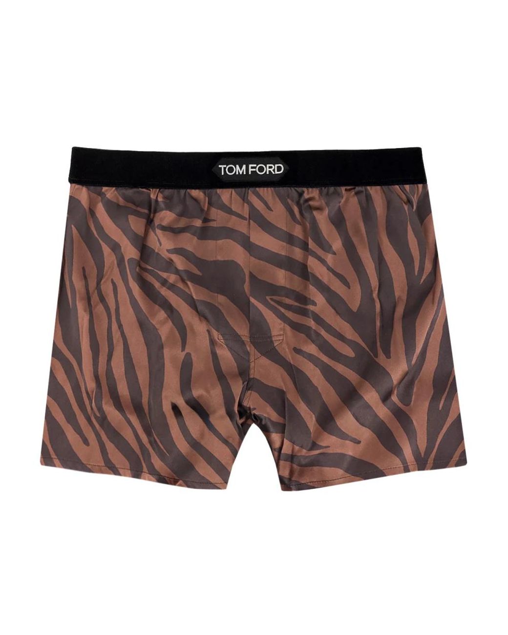 Tom Ford Ondergoed ,Bruin ,Velvet Patch Logo Ondergoed in het Brown voor heren