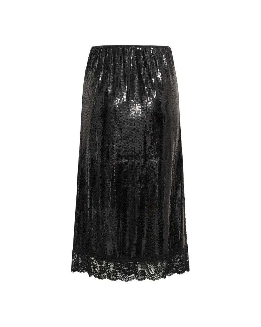 Midi Skirts Kaffe en coloris Black