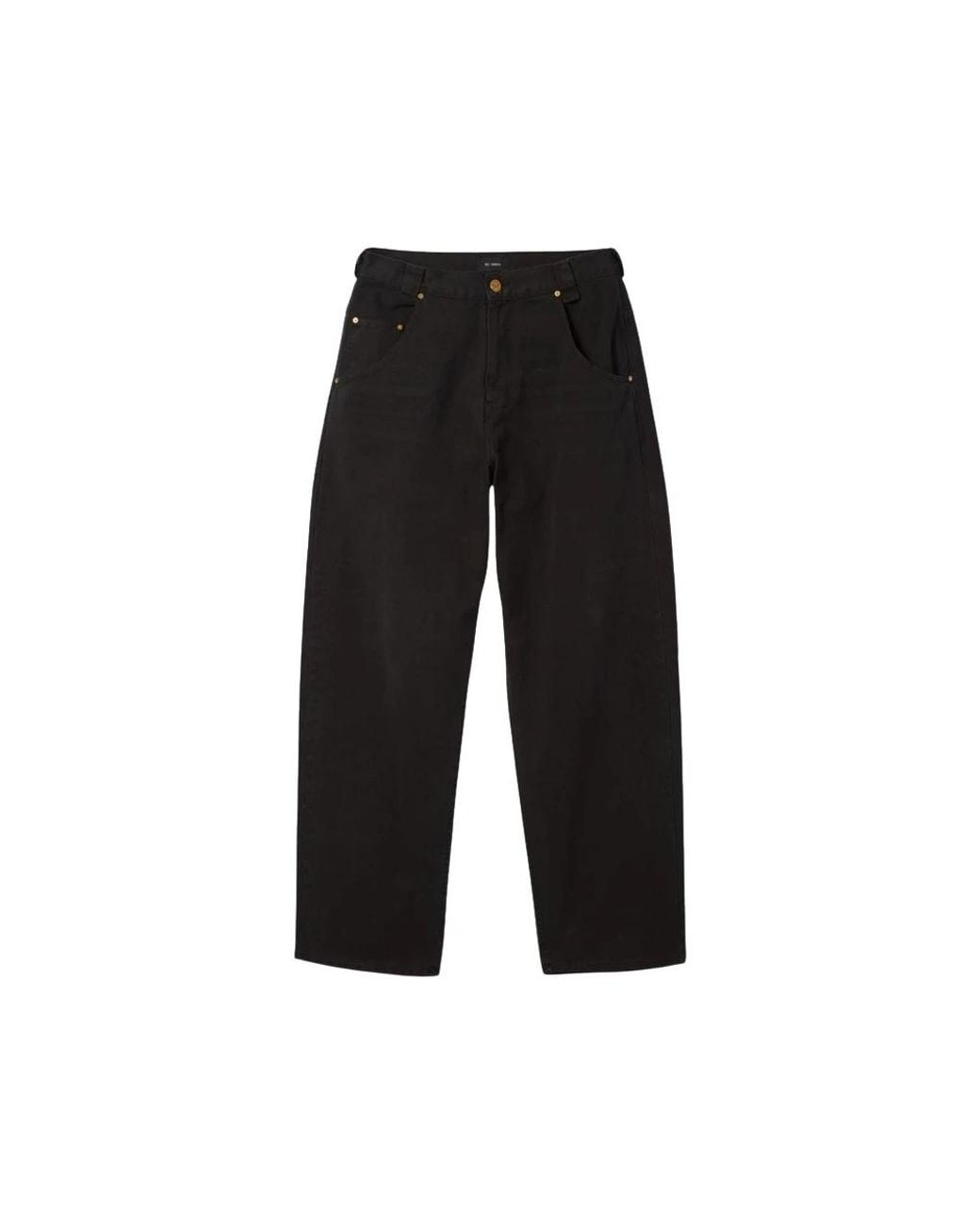 Willy Chavarria Black Straight Fit Jeans for men