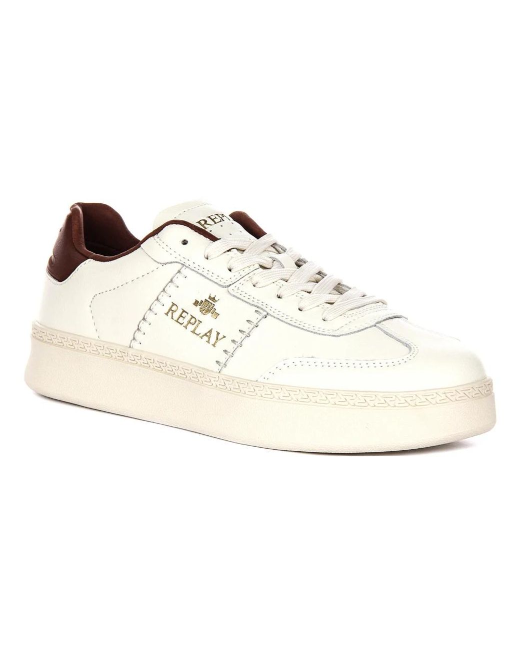 Replay White Sneakers for men