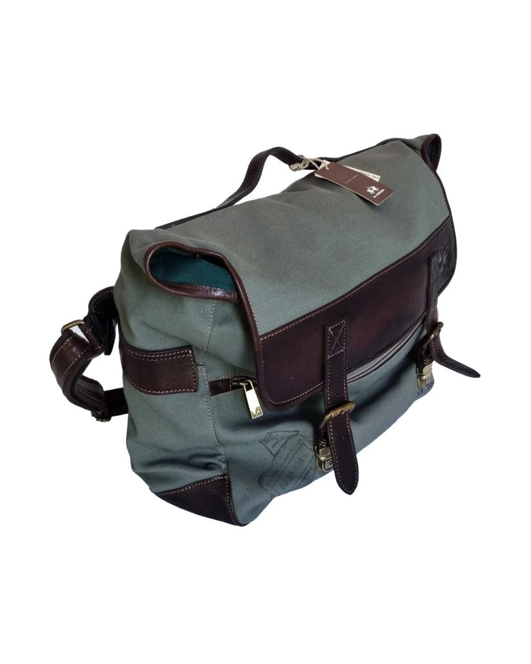 La Martina Black Shoulder Bags for men