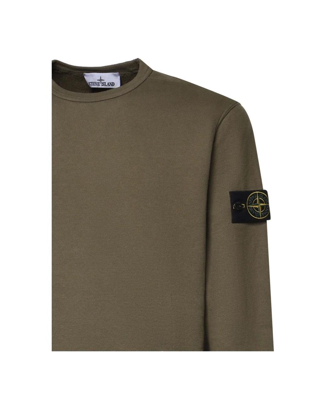 Stone Island Green Sweatshirts for men