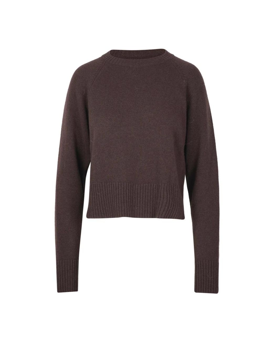 Jucca Brown Round-Neck Knitwear