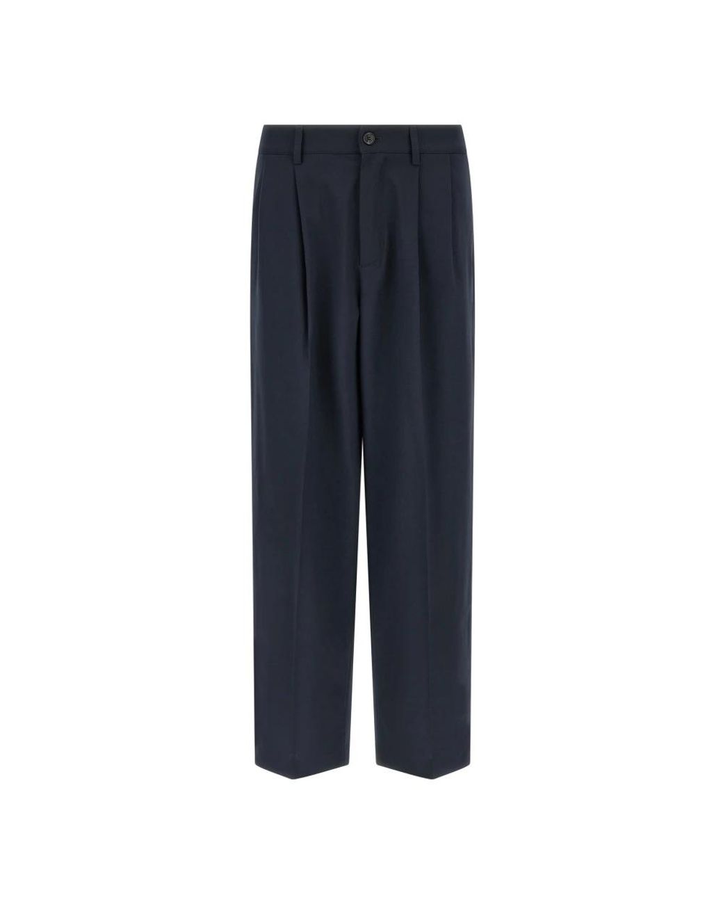 Department 5 Blue Straight Trousers for men