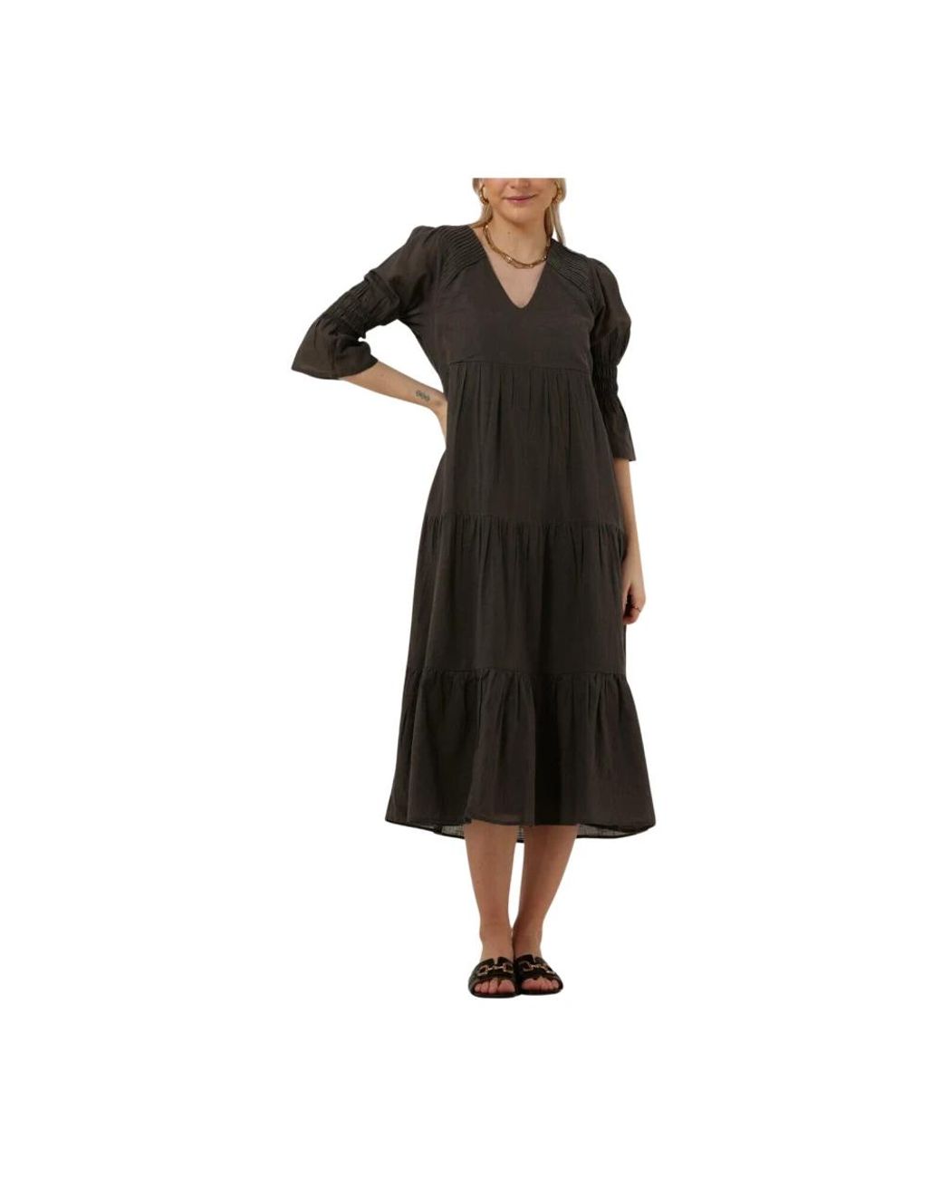RUBY TUESDAY Kleedjes ,Groen ,Imala Midi Jurk in het Black