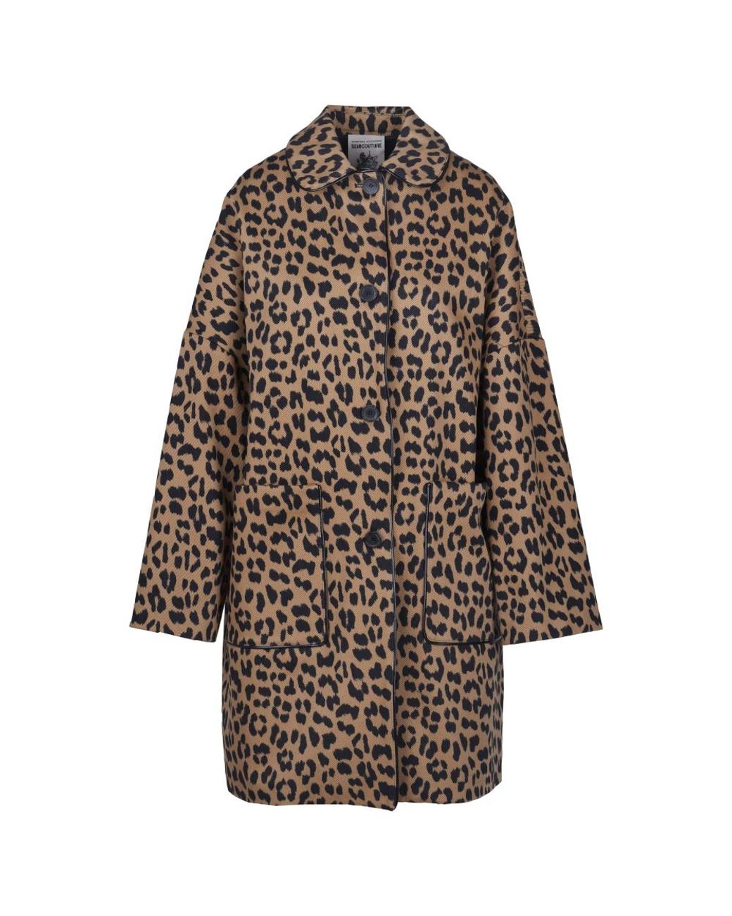 Semicouture Brown Single-Breasted Coats