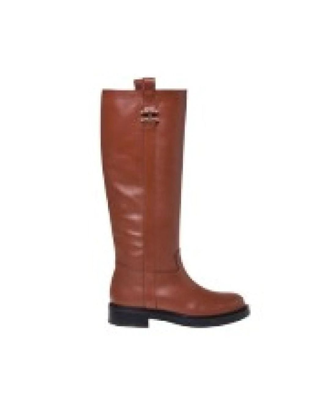 Pollini Brown High Boots