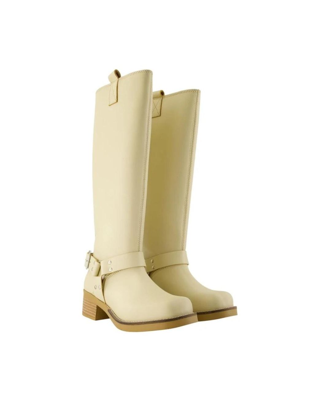 High Boots Samsøe & Samsøe en coloris Natural