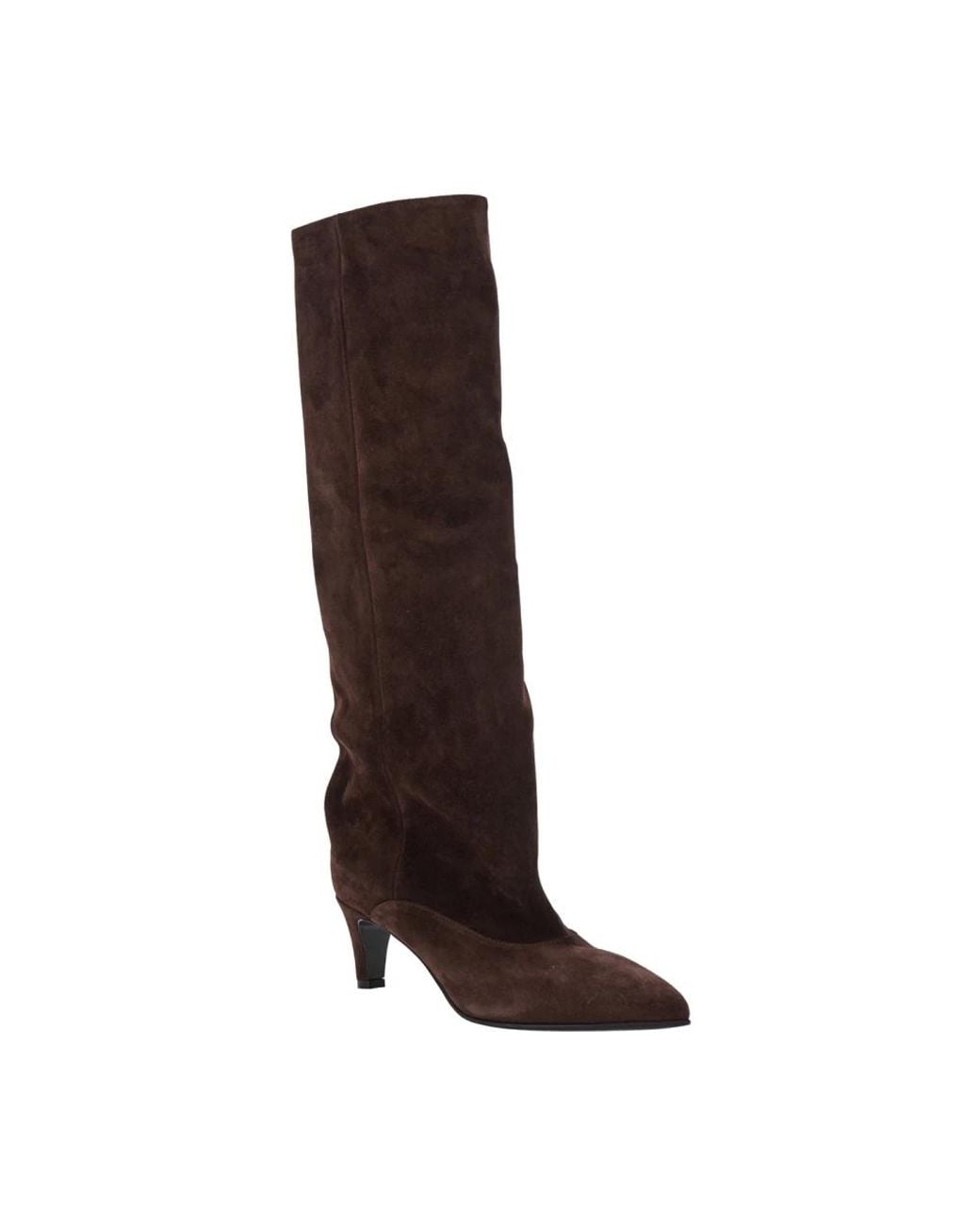 Strategia Brown Heeled Boots