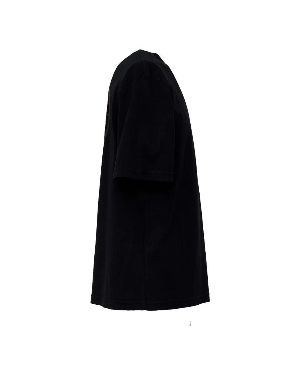 Stone Island Black T-Shirts for men