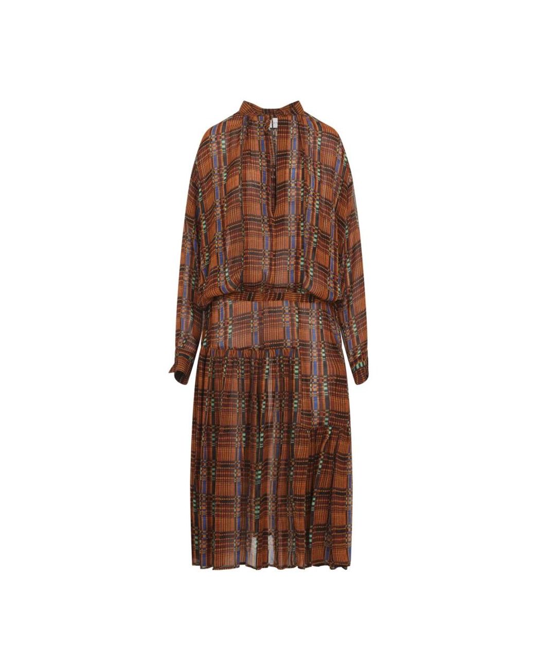 Dries Van Noten Brown Midi Dresses