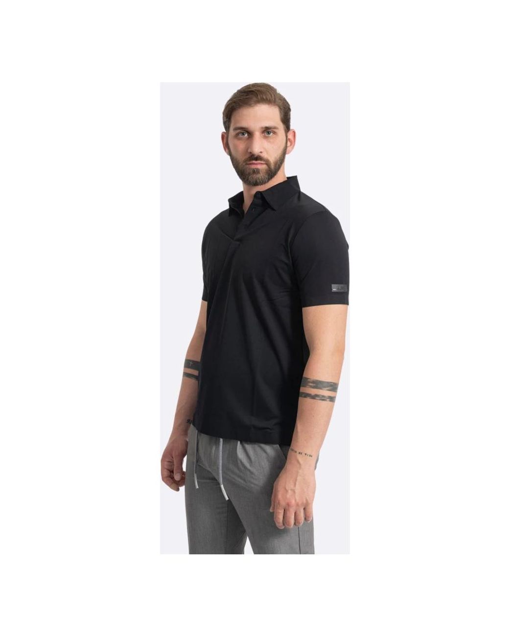 Heskimo Black Polo Shirts for men