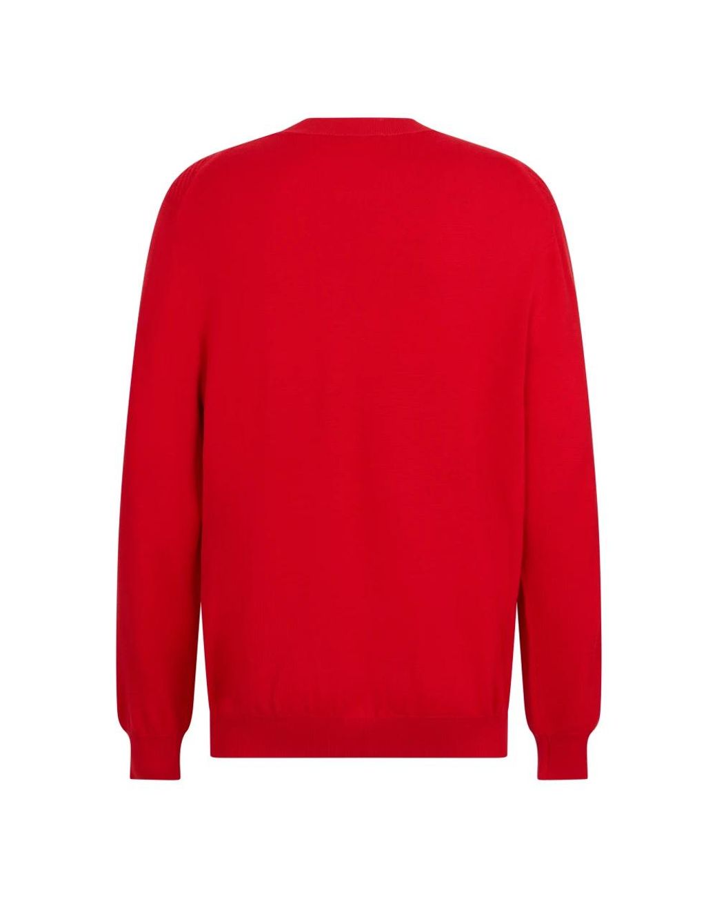Malo Red Round-Neck Knitwear for men