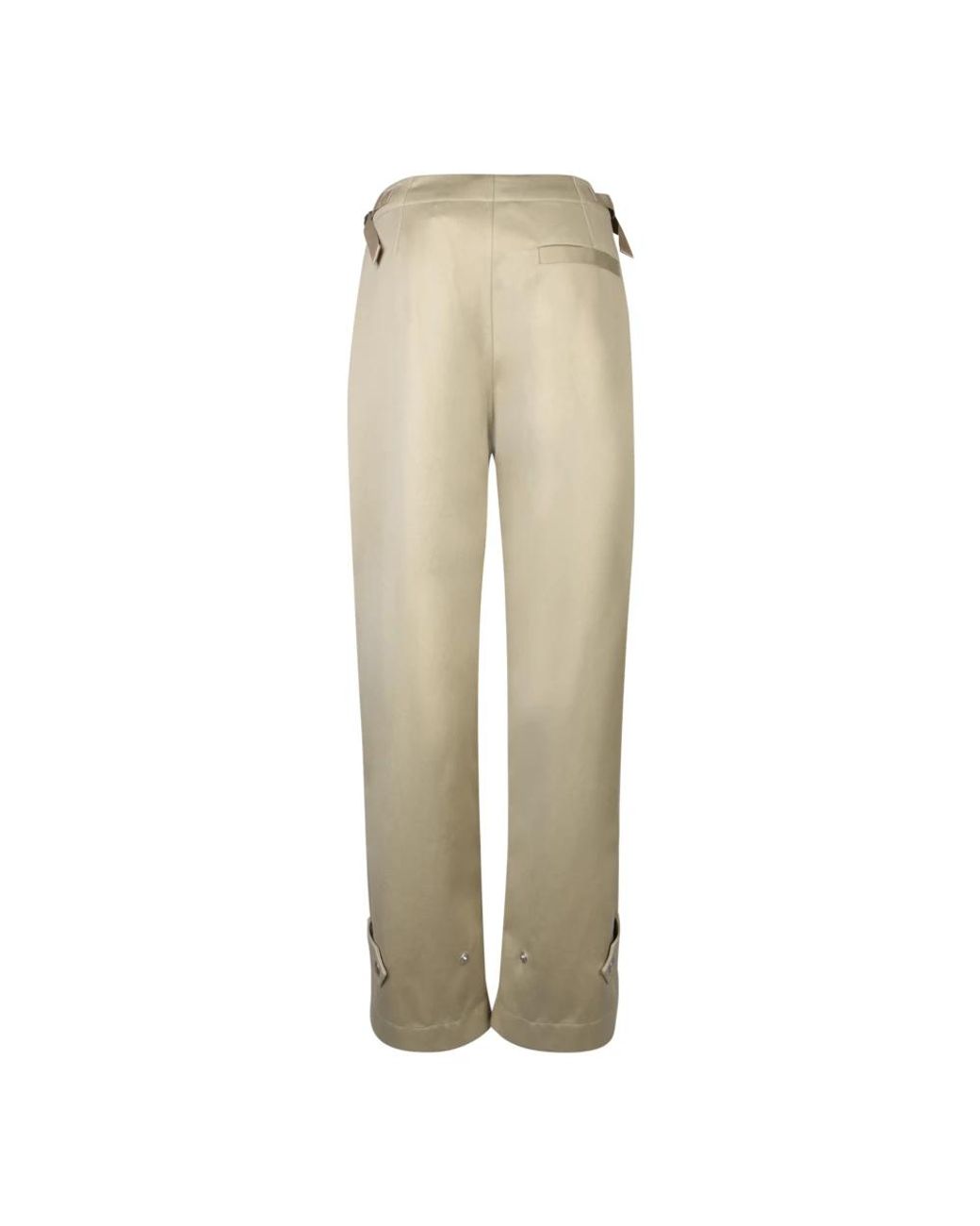 Burberry Natural Straight Trousers