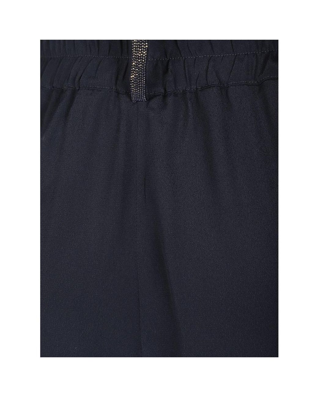 Fabiana Filippi Blue Wide Trousers