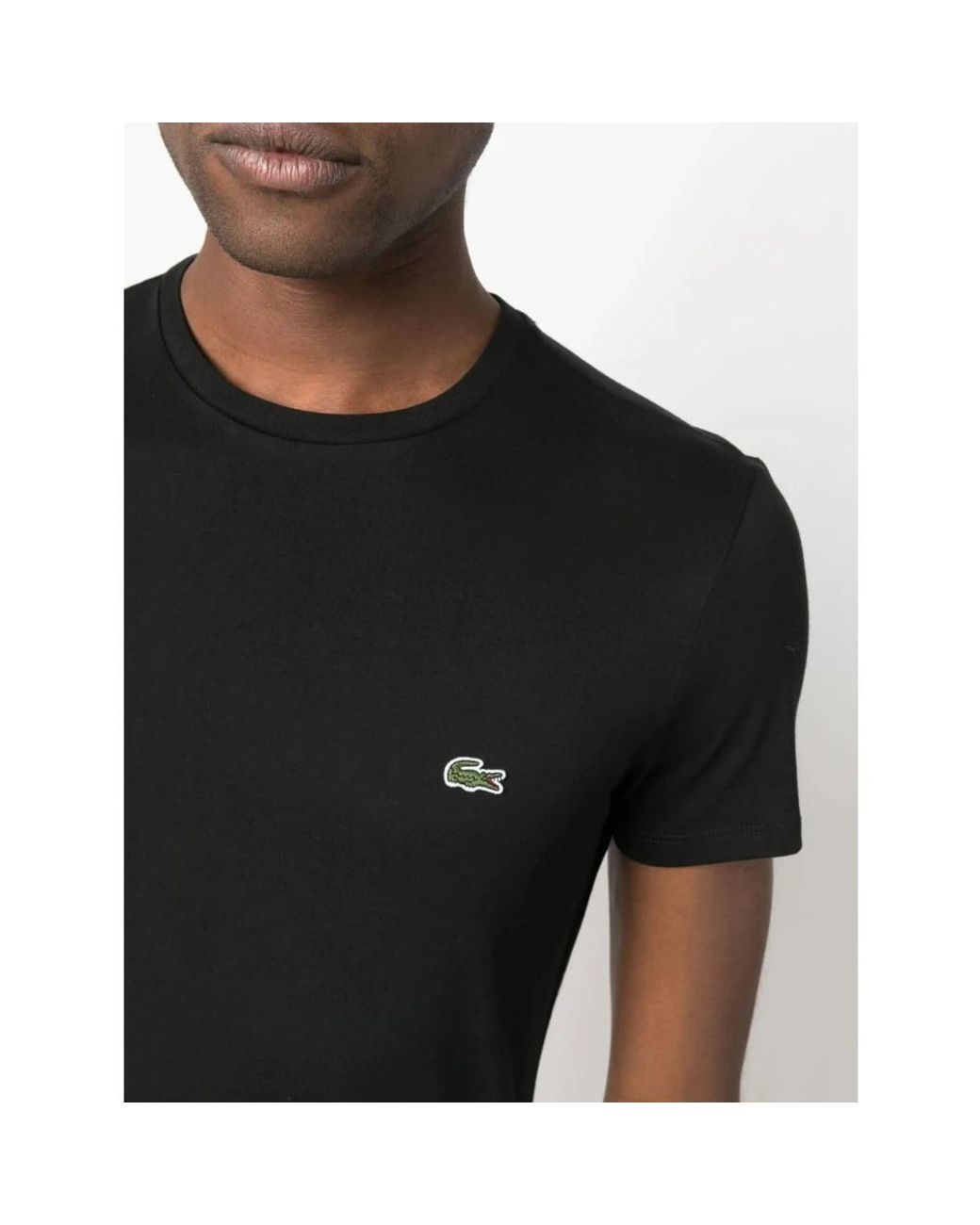 Lacoste Black T-Shirts for men
