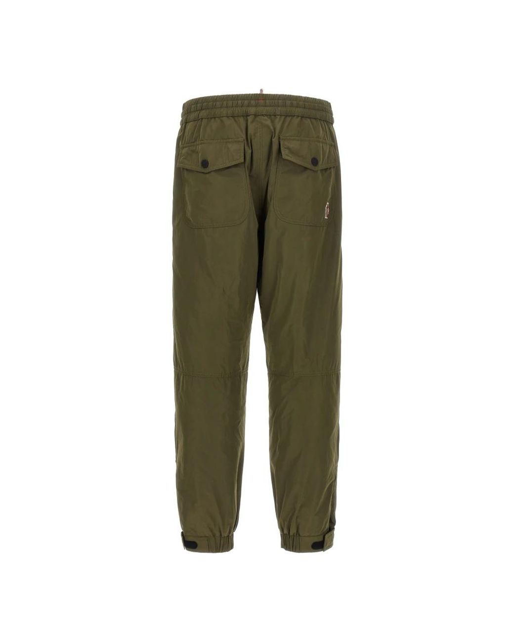 Moncler Green Sweatpants for men