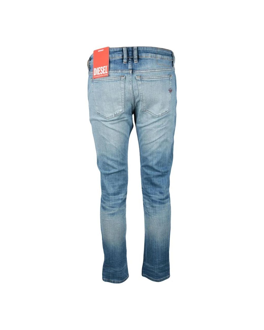 DIESEL Blue Slim-Fit Jeans for men