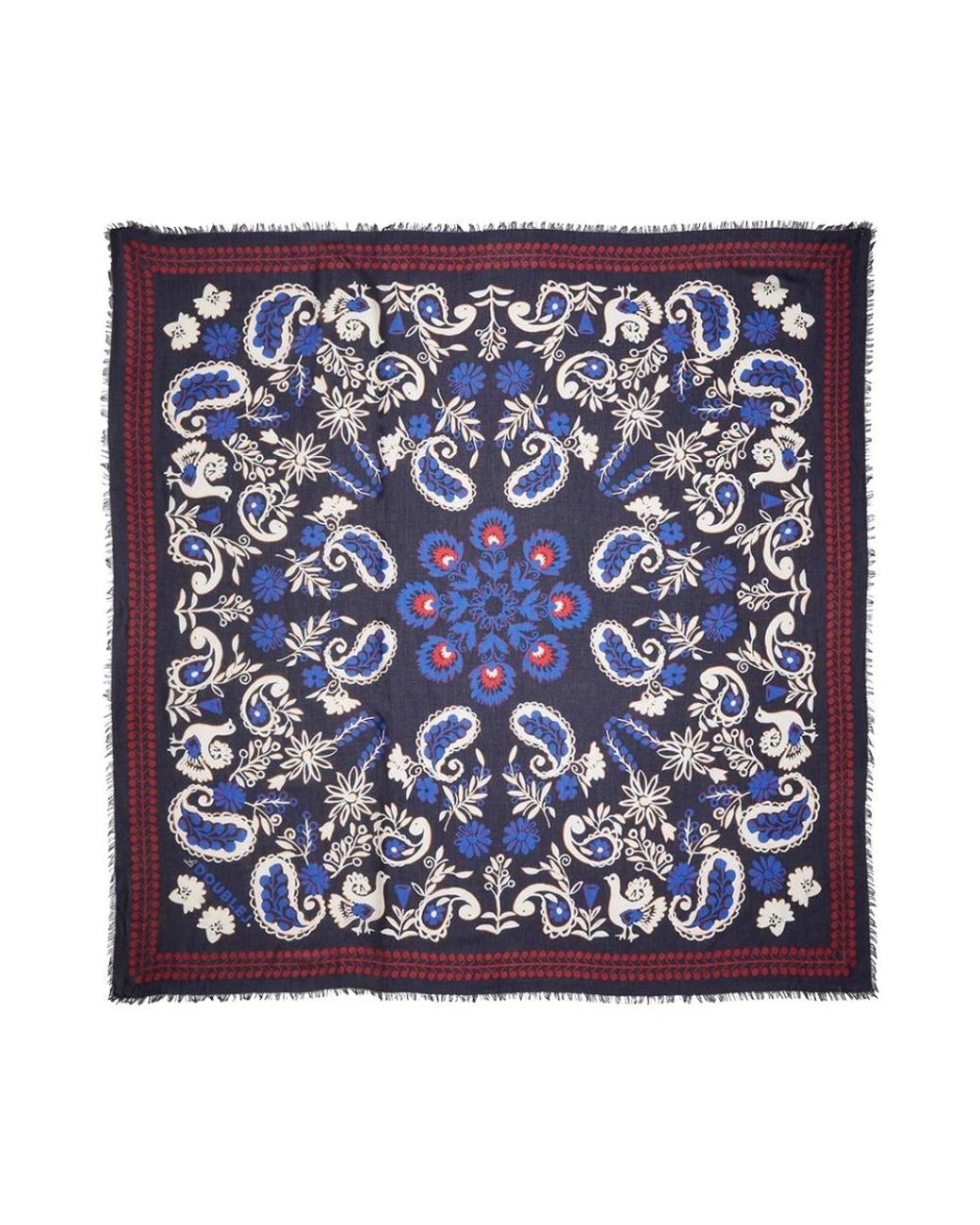 Winter Scarves di LaDoubleJ in Blue