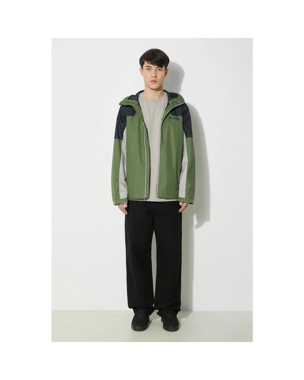 Rain Proof Jackets Columbia de hombre de color Green