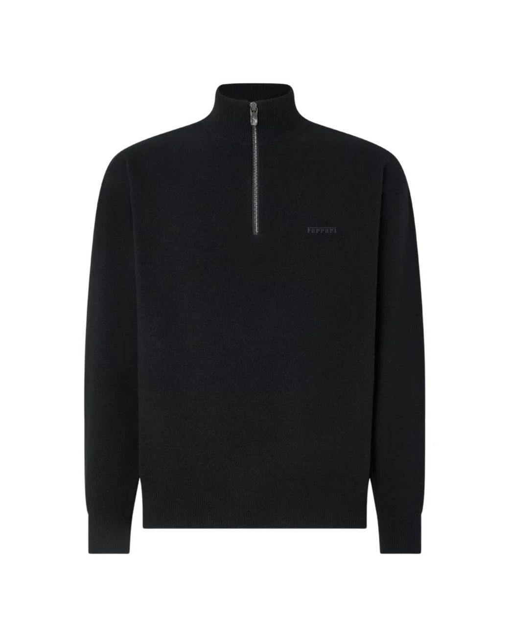 Turtlenecks Ferrari de hombre de color Black