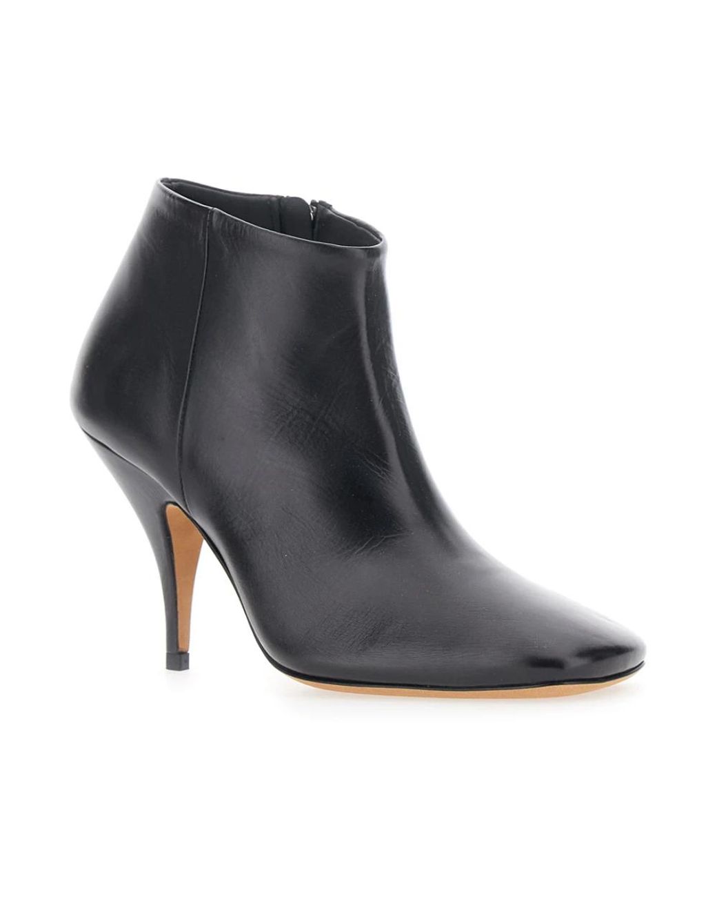 Jude Blue Heeled Boots