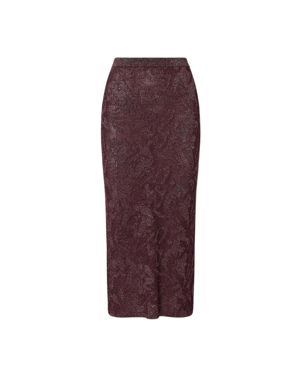 Liu Jo Purple Pencil Skirts