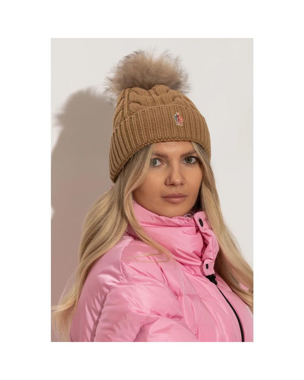 Beanies di Moncler in Brown