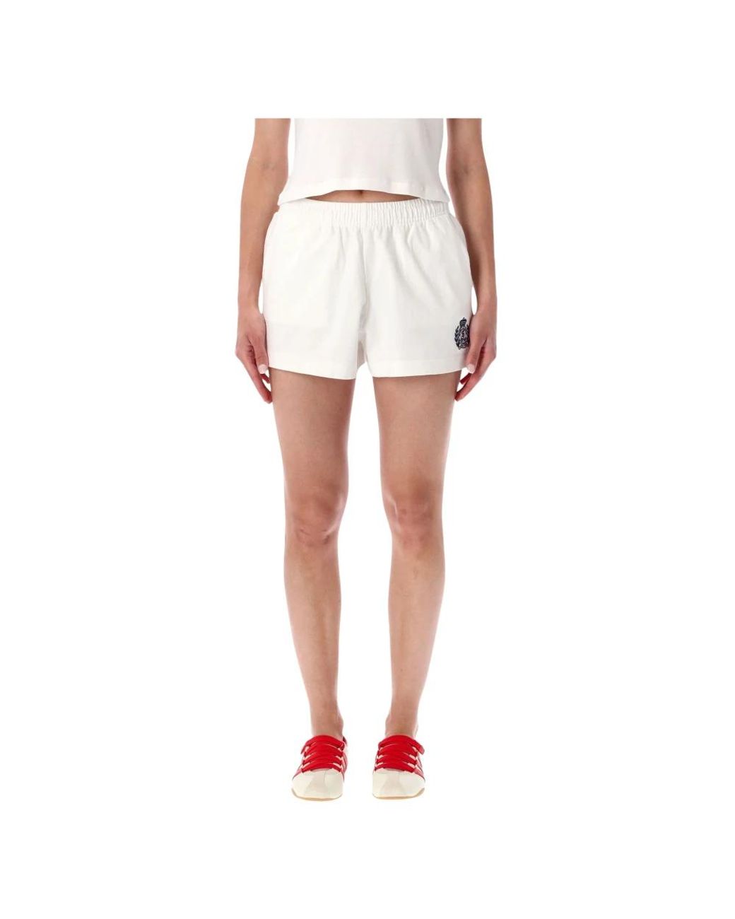 Sporty & Rich White Short Shorts