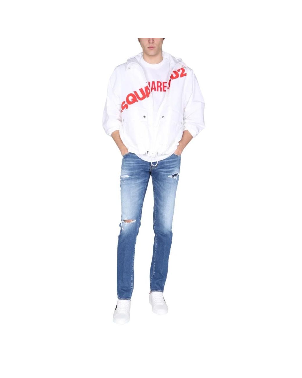 Hoodies DSquared² de hombre de color White
