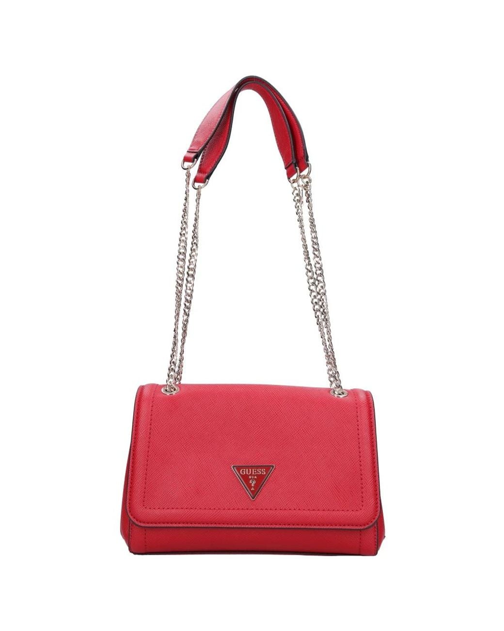 Guess Red Shoulder Bags