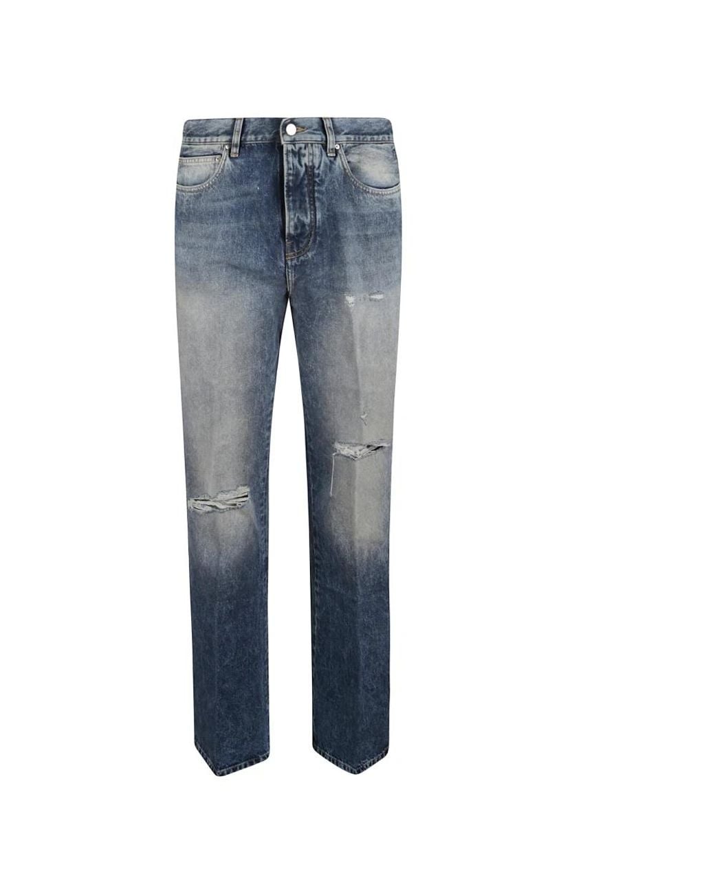 Amiri Blue Straight Jeans for men