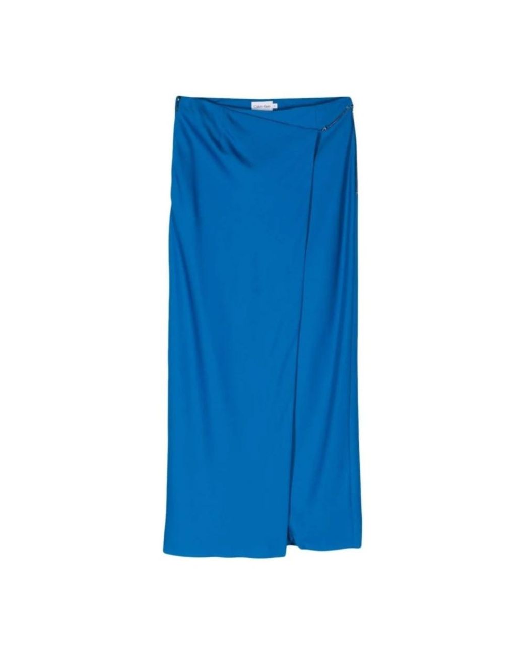 Calvin Klein Rokken ,Blauw ,Katoen Metal Detail Rok in het Blue