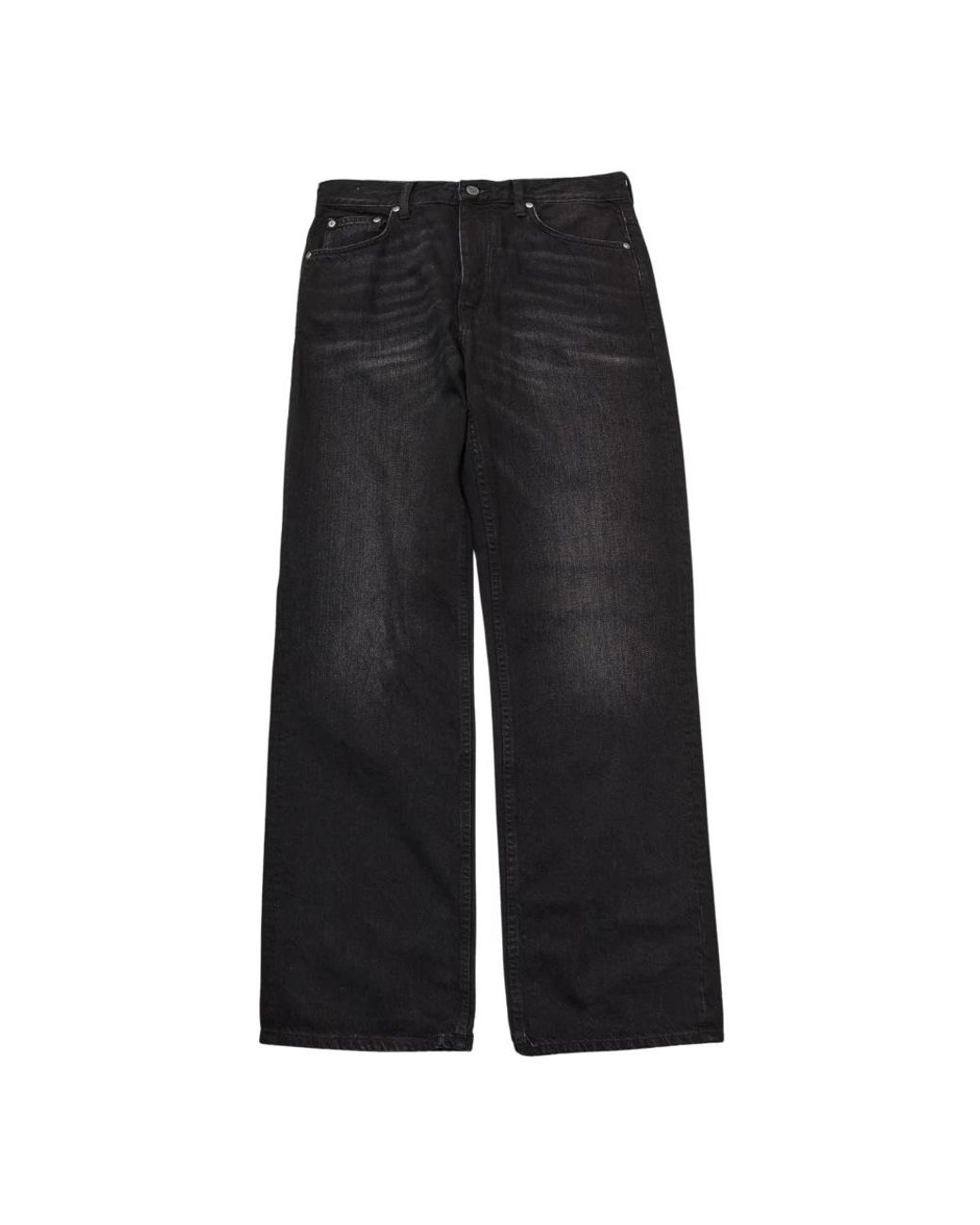 Won Hundred Black Wide Jeans for men