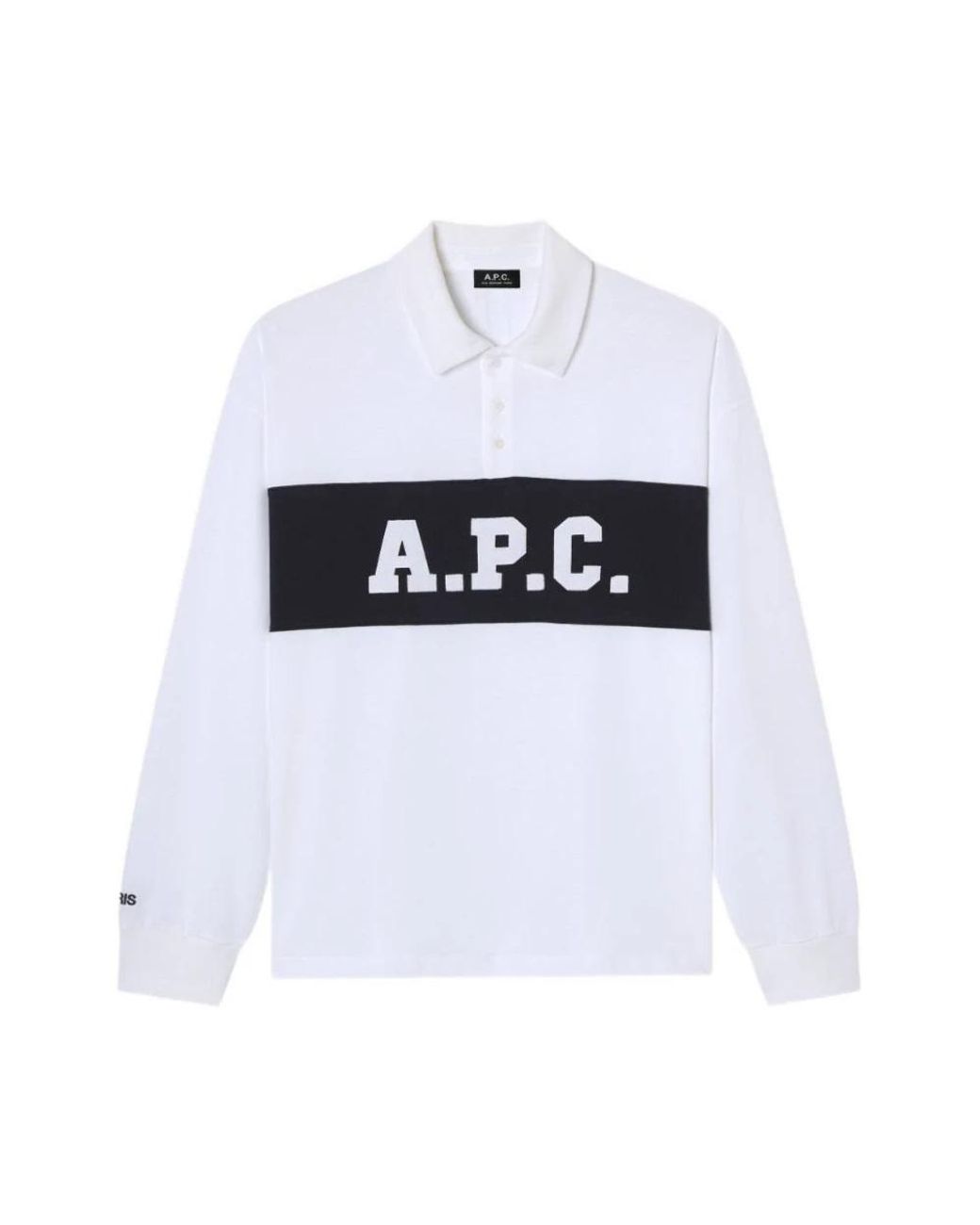 A.P.C. White Polo Shirts for men