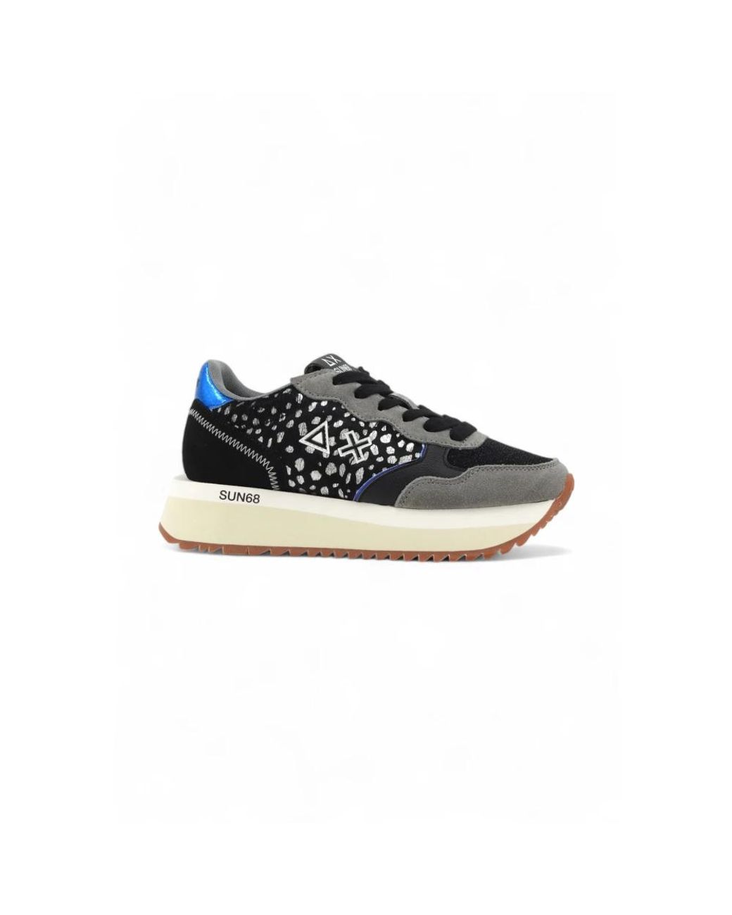 Sun 68 Black Sneakers