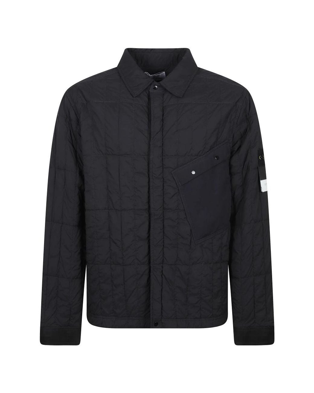 Stone Island Black Light Jackets for men